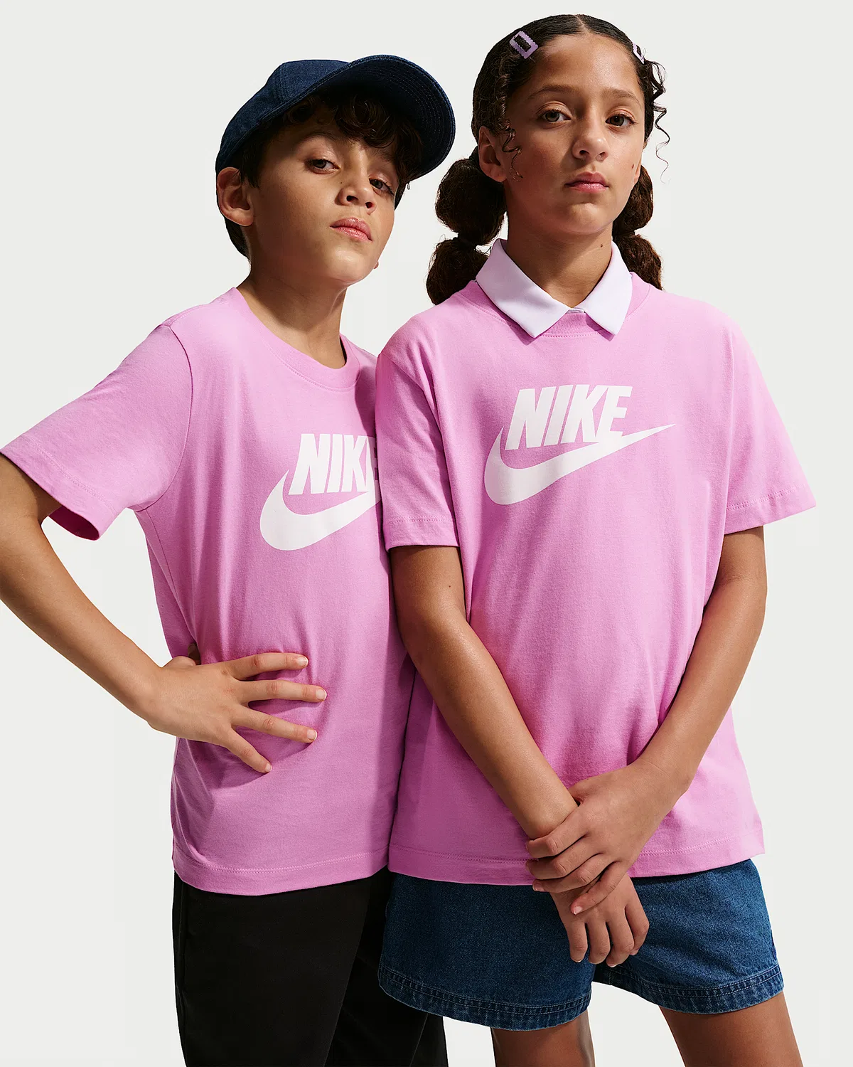 Детская футболка Nike Sportswear, Light Magenta