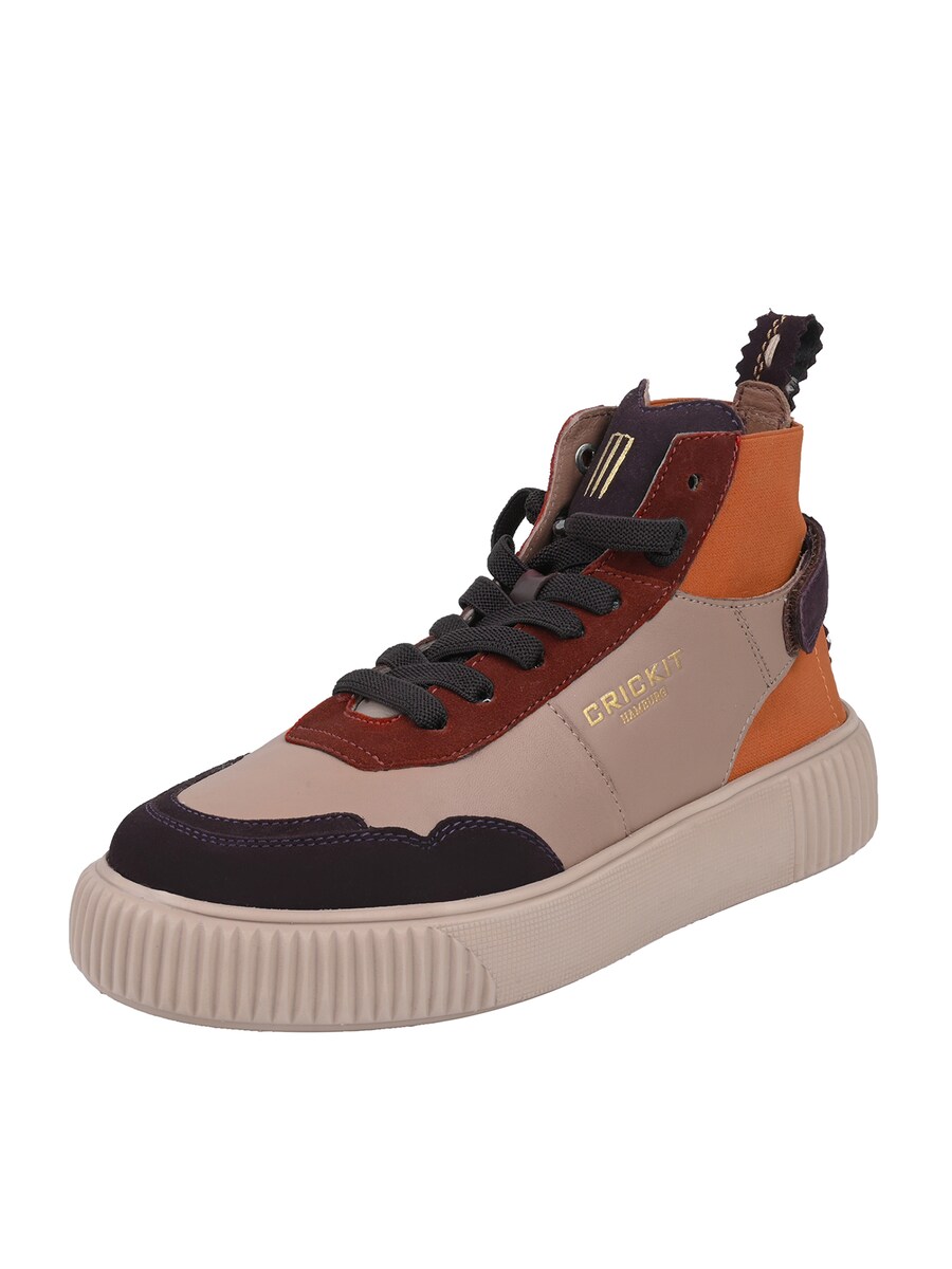 Высокие кроссовки Crickit REBEKA , Dusky pink/Dark red