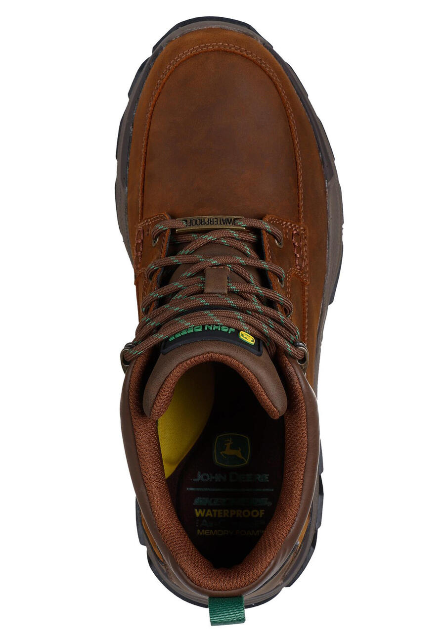 Ботинки мужские Skechers RESPECTED LANDIN John Deere, коричневые, мужские, 256003 CDB — фото 3