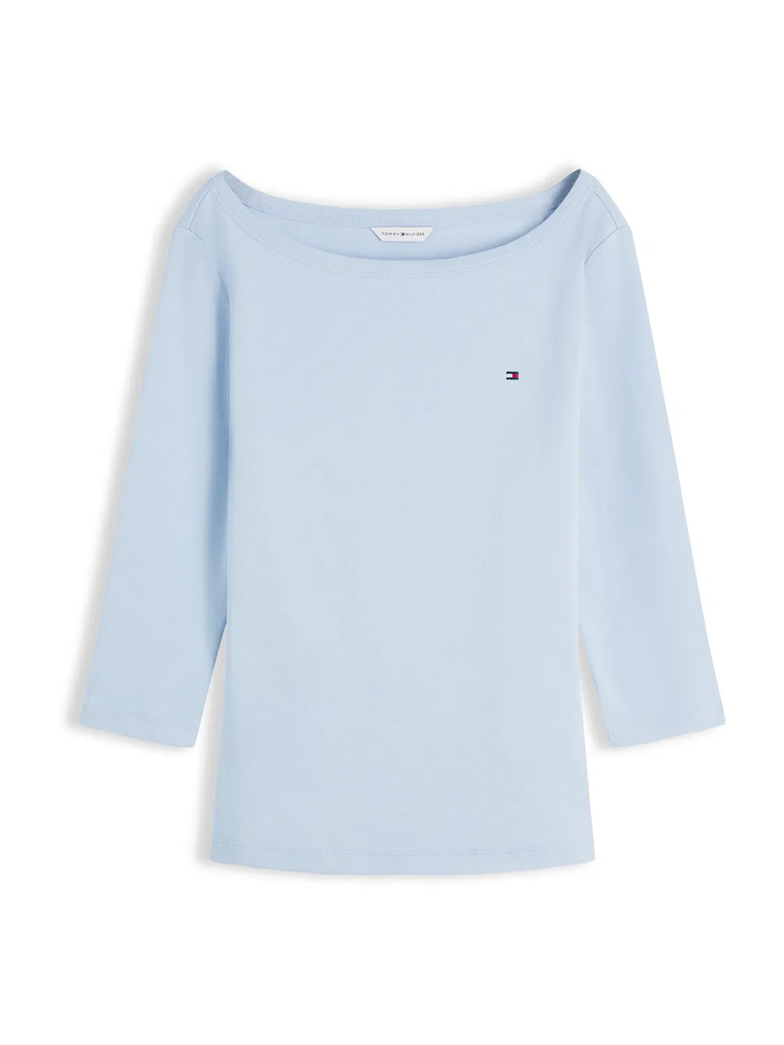 Рубашка Tommy Hilfiger Slim светло-голубого цвета