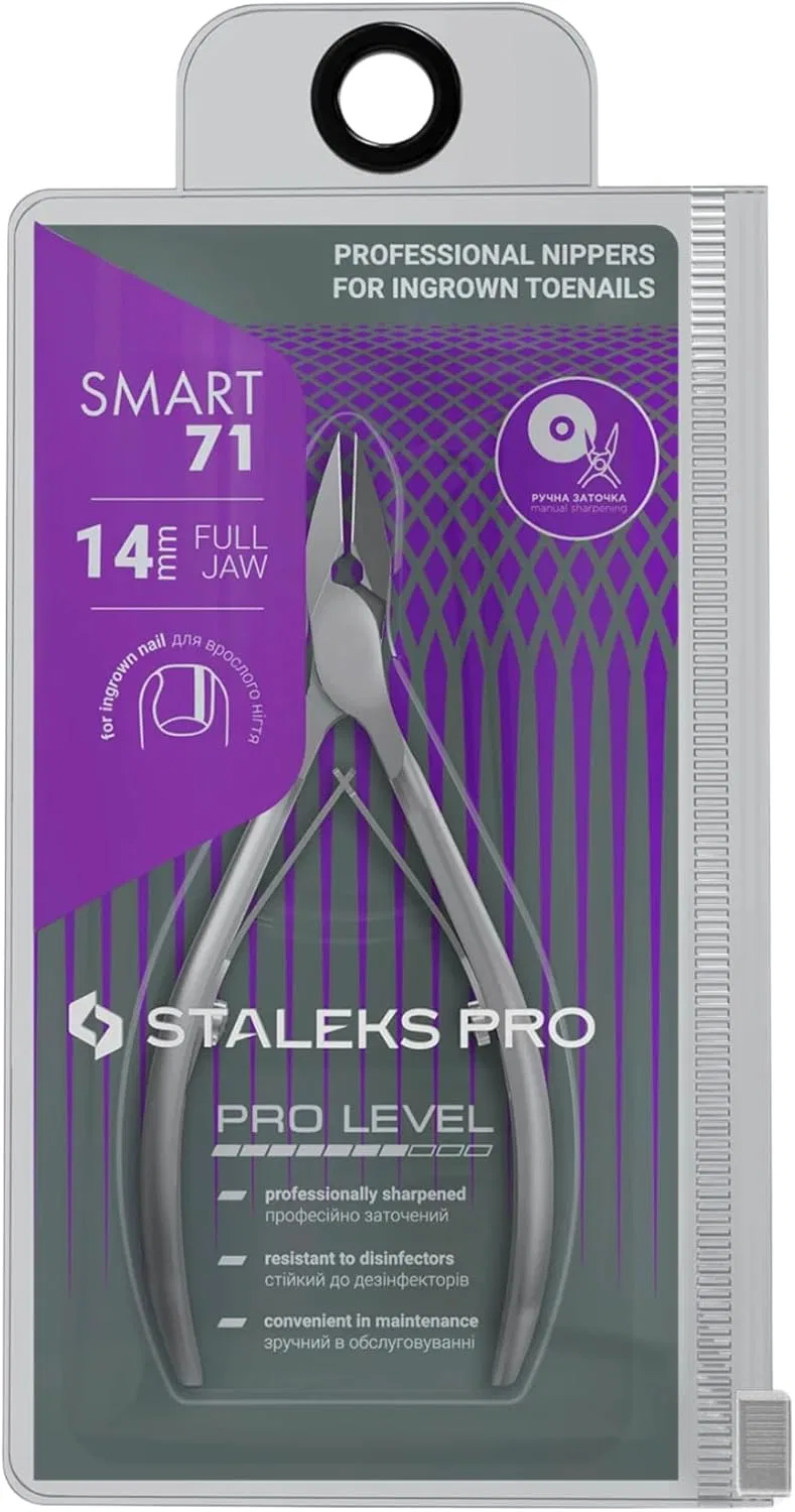 Профессиональные щипцы для вросших ногтей «Smart 71 14 мм» от STALEKS Pro Staleks Pro — фото 2