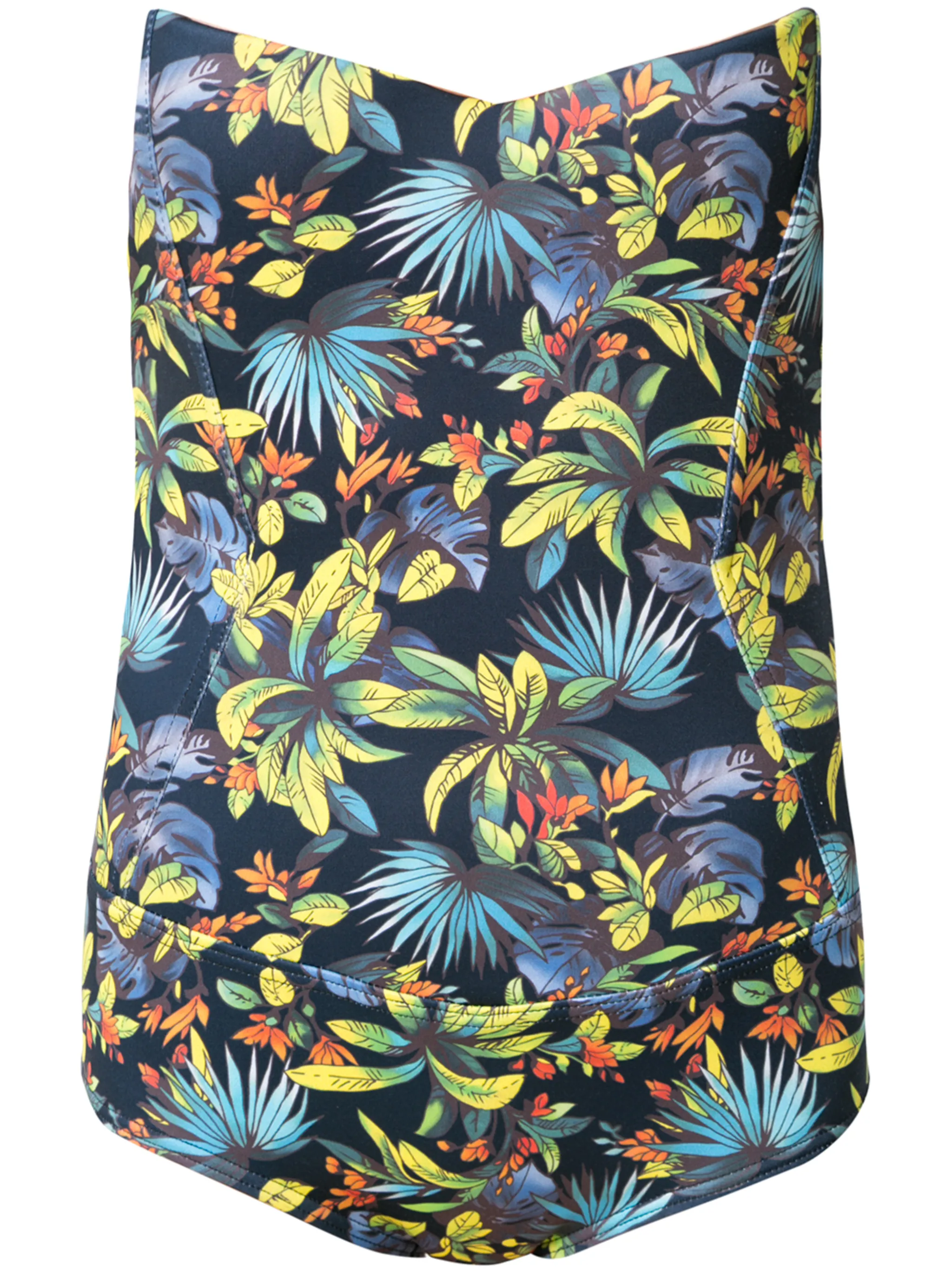 

Купальник с принтом Amir Slama, черный