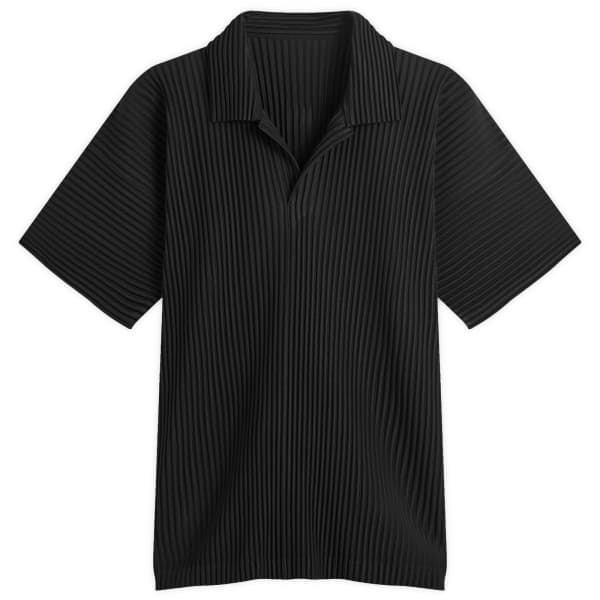 

Рубашка-Поло со складками Homme Plissé Issey Miyake, черный