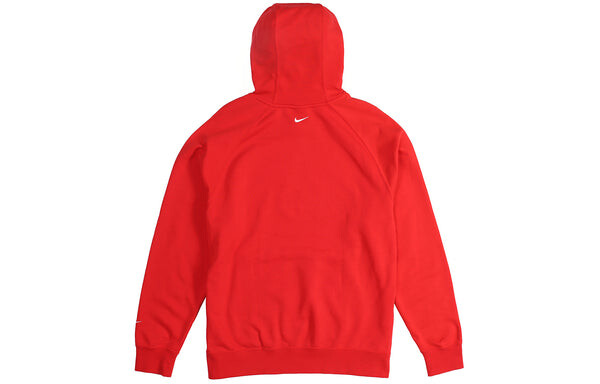 Толстовка Men's Nike Sportswear Swoosh Large Printing Pullover Red, красный — фото 2
