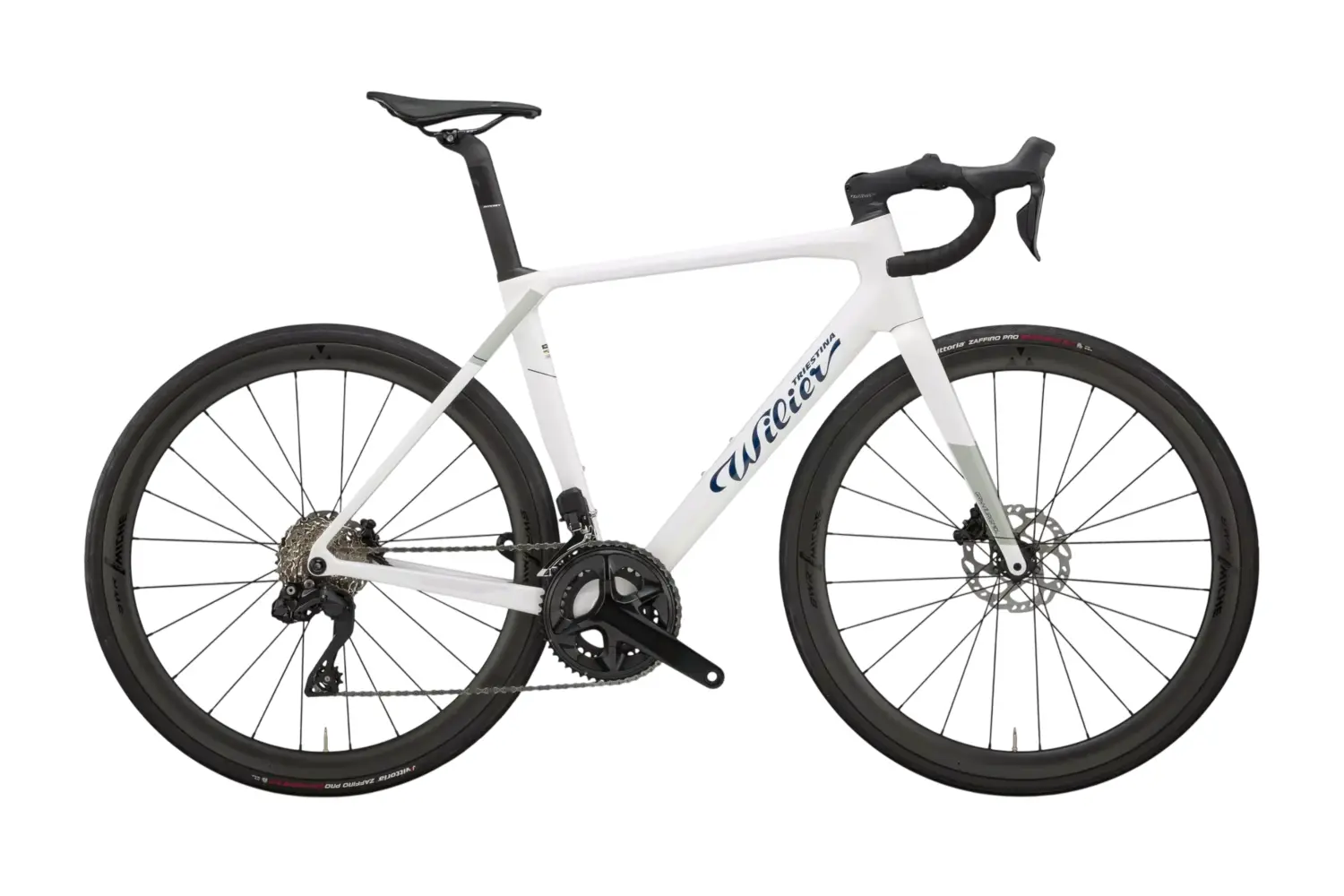 

Шоссейный велосипед Wilier Granturismo sl - rival axs 2x12 - swr40 - 28 дюймов - diamant - 2026, weiß | r12 white blue