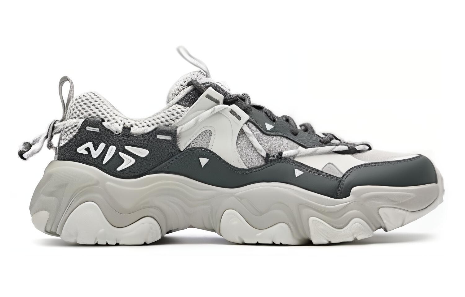 Мужская обувь FILA FLUID 5 Lifestyle, Birch silver/volcanic ash — фото 2