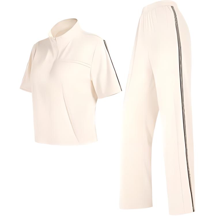 

Повседневный костюм женский с отложным воротником Moderate CAMEL, almond milk