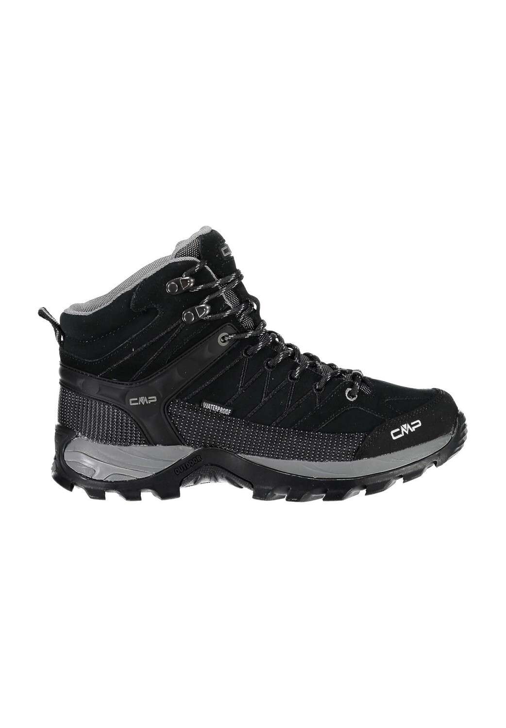 

Мужские походные туфли Rigel Mid WP CMP, цвет Nero-Grey