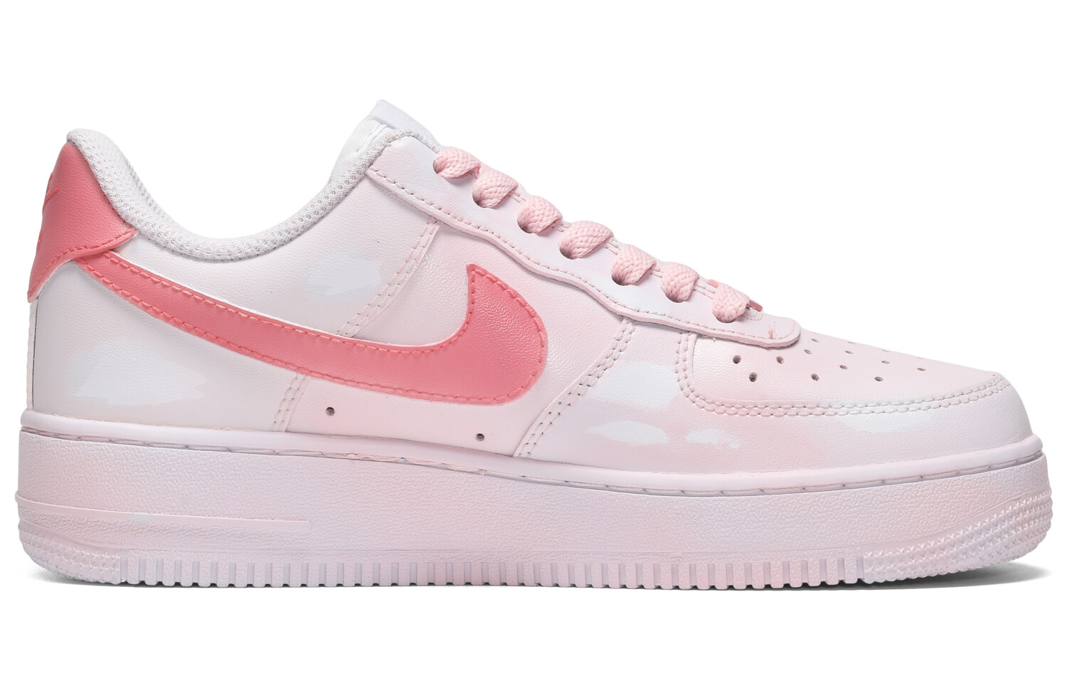 

Кроссовки Air Force 1 для скейтбординга, мужские, низкие, розовый и синий Nike