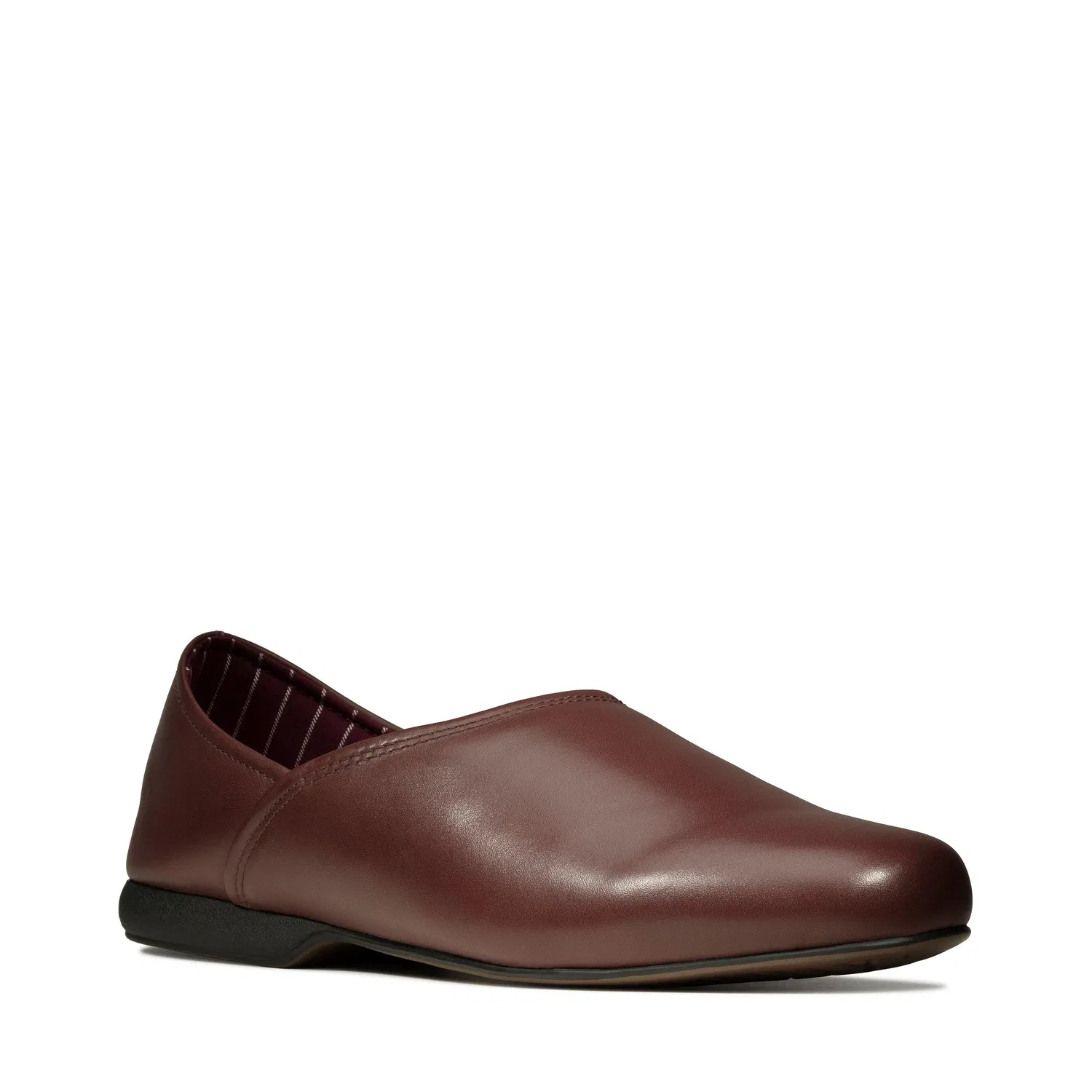 Тапочки мужские с закрытой пяткой Clarks, красный — фото 2