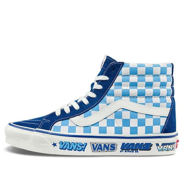 

Кроссовки style 38 sneakers blue/white Vans, белый