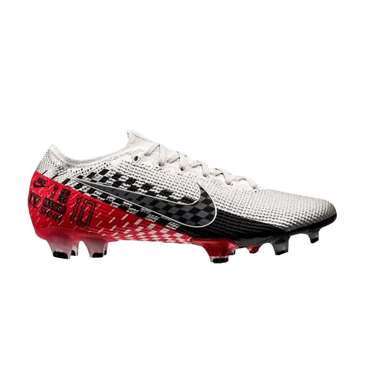 

Бутсы Nike Vapor 13 Elite NJR FG 'Chrome Red Orbit', серебряный