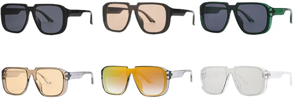 

Мужские солнцезащитные очки в стиле ретро для женщин и мужчин, модные винтажные солнцезащитные очки класса люкс с защитой от УФ-излучения UV400 TKKTLLT, Grey Orange