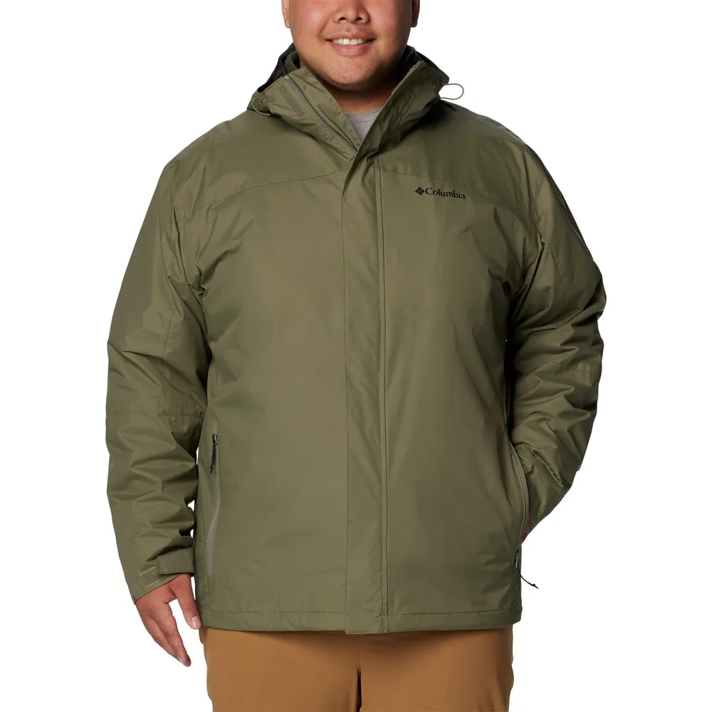 

Куртка Columbia Tunnel Falls II Plus Size detachable, зеленый