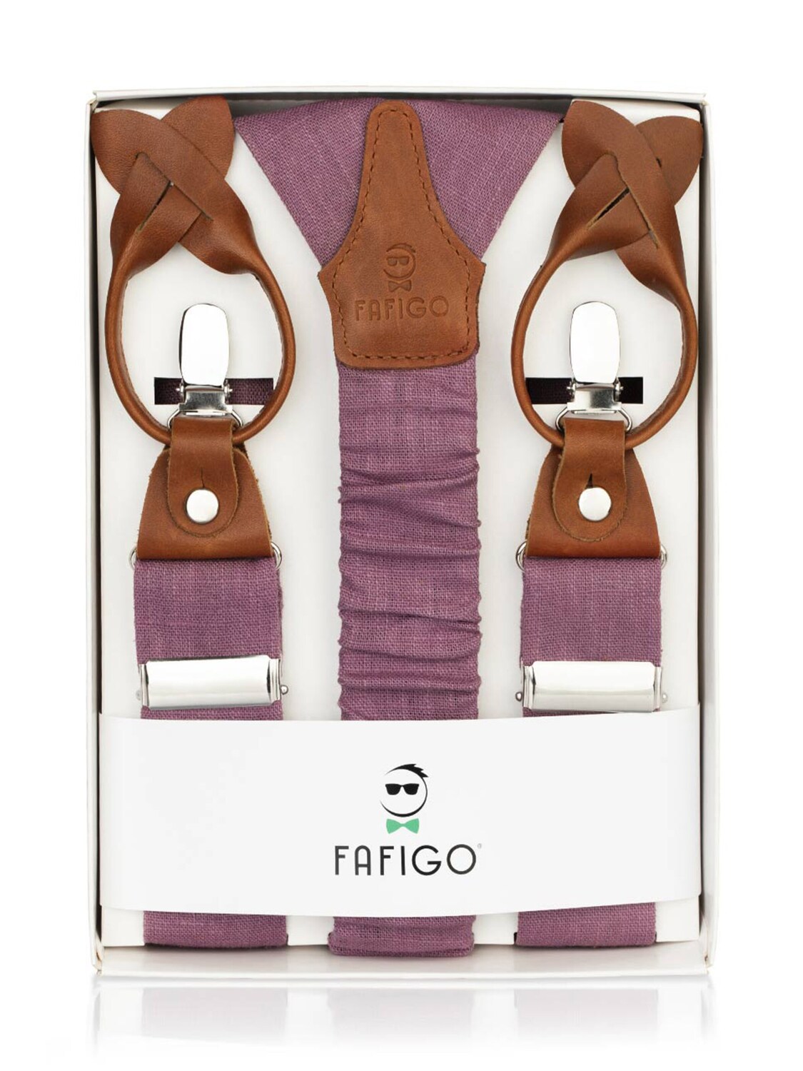 

FAFIGO Подтяжки 'Zio Valerio' в цвете Berry