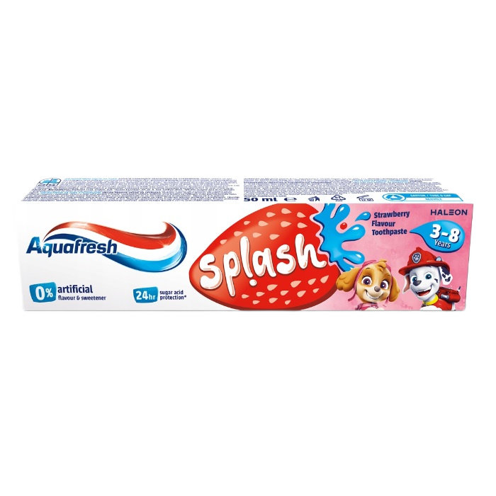 

Aquafresh Splash, Зубная паста для детей 3-8 лет, 50 мл