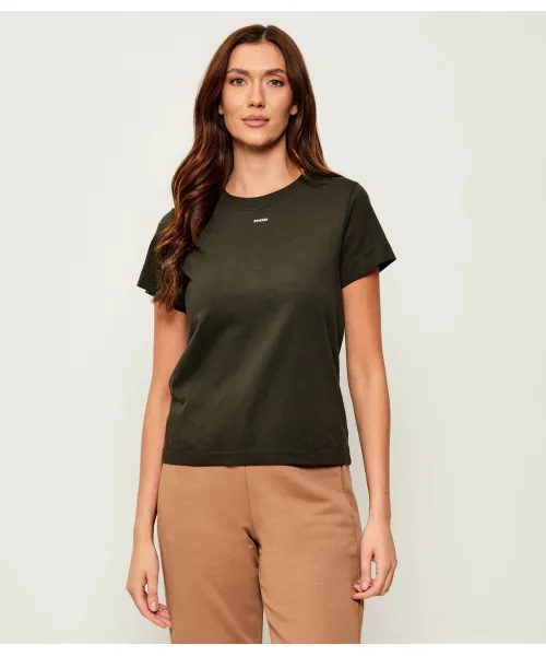 

Футболка Regular fit Pinko, зеленый