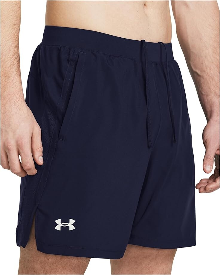 

Шорты Under Armour Launch Run 7 Inch, цвет Midnight Navy/Midnight Navy/Reflective