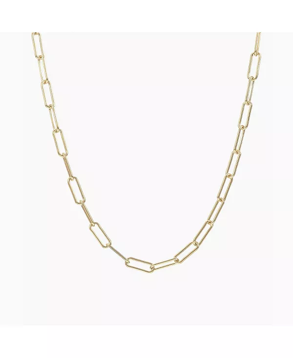 

Крупное колье-цепочка «Амелия» из стерлингового серебра с позолотой 18 карат Bearfruit Jewelry, gold