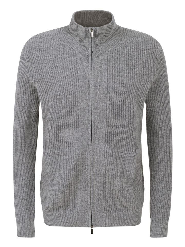 

Спортивная куртка Bugatti Strickjacke, светло-серый