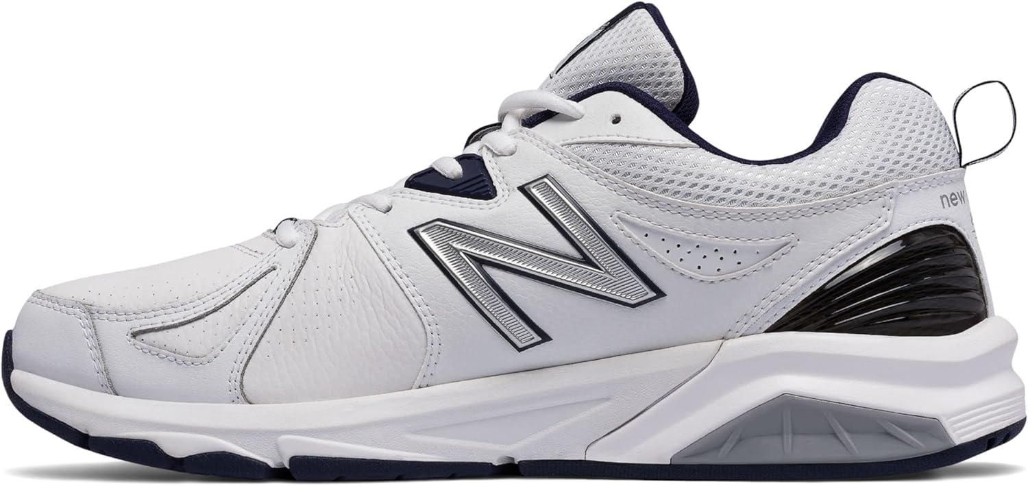 Мужские кроссовки New Balance 857 V2, белый/синий/темно-синий — фото 3