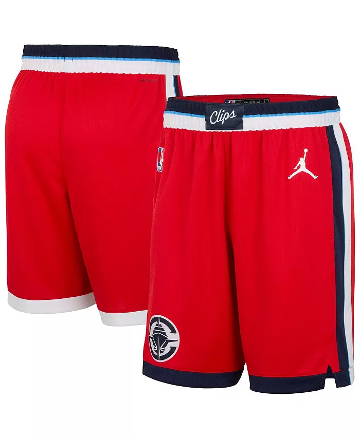 

Мужские шорты для баскетбола LA Clippers 2024/25 Statement Edition Swingman, красные Jordan