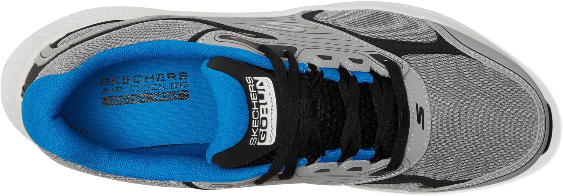 Кроссовки SKECHERS Go Run Consistent 2.0, цвет Grey/Black — фото 2