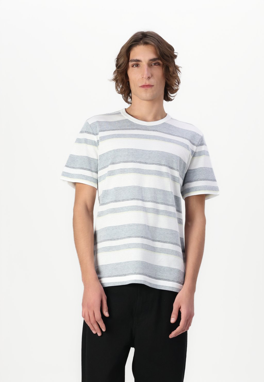 

Футболка с принтом STRIPED TOM TAILOR, мультиколор