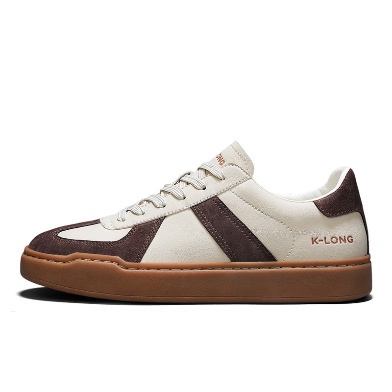 

KANGLONG Низкие скейтерские кроссовки мужские Gravel Beige, цвет Gravel Beige