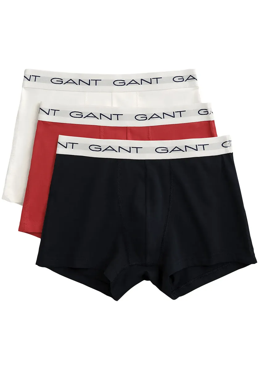 

Боксеры Gant (3 шт., 3 шт.), с эластичным поясом с логотипом, цвет Multicolor