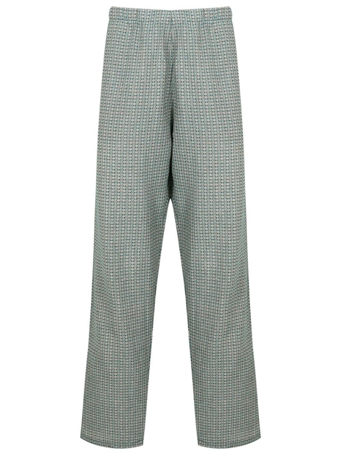 

Укороченные брюки прямого кроя из коллаборации с Mahaslama Amir Slama, зеленый