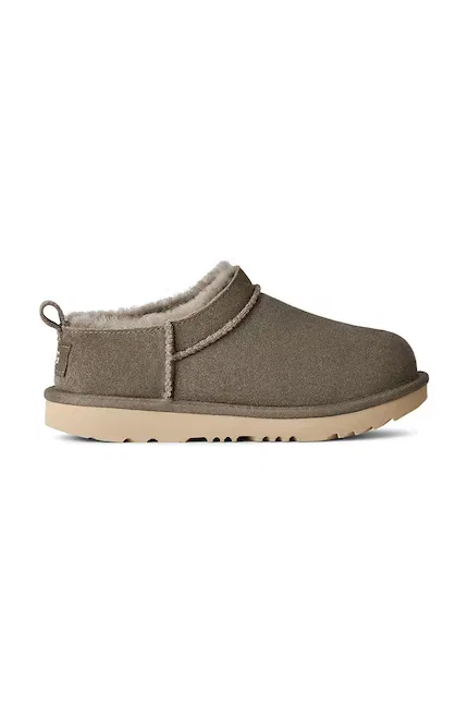 Зимние сапоги CLASSIC MICRO UGG, зеленый