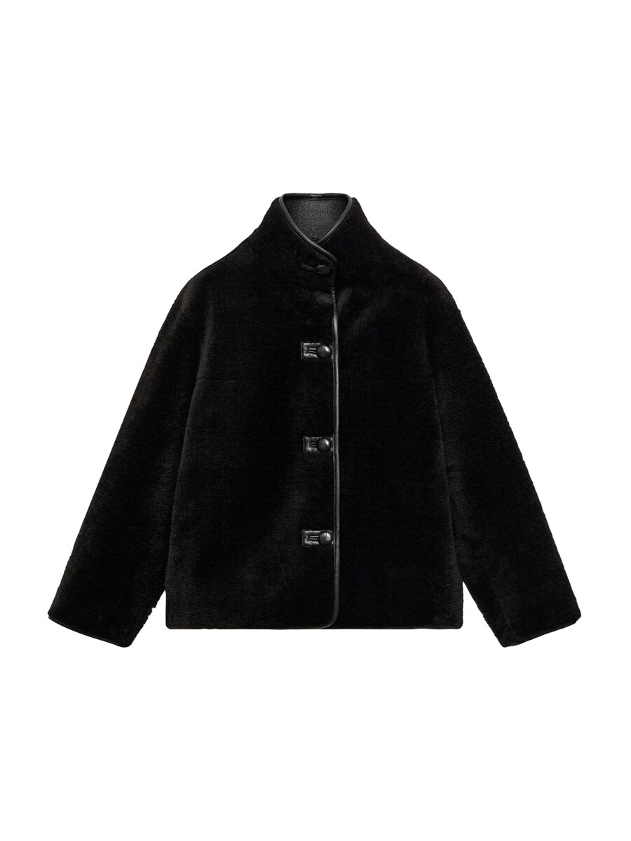 

Куртка MANGO Between-Season Jacket MOZART, черный