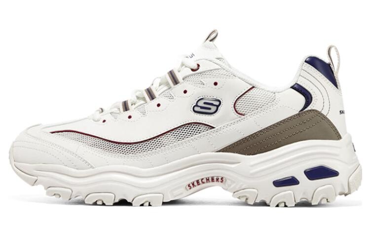 

Кроссовки мужские D"Lites 1.0 Chunky с низким верхом белого/коричневого цвета Skechers, Коричневый, Кроссовки мужские D"Lites 1.0 Chunky с низким верхом белого/коричневого цвета Skechers