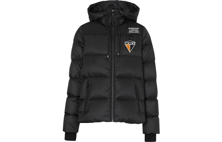 

Burberry Пуховик женский черный, Black