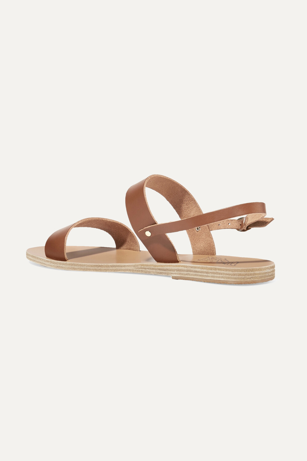 ANCIENT GREEK SANDALS сандалии Clio из кожи, коричневый
