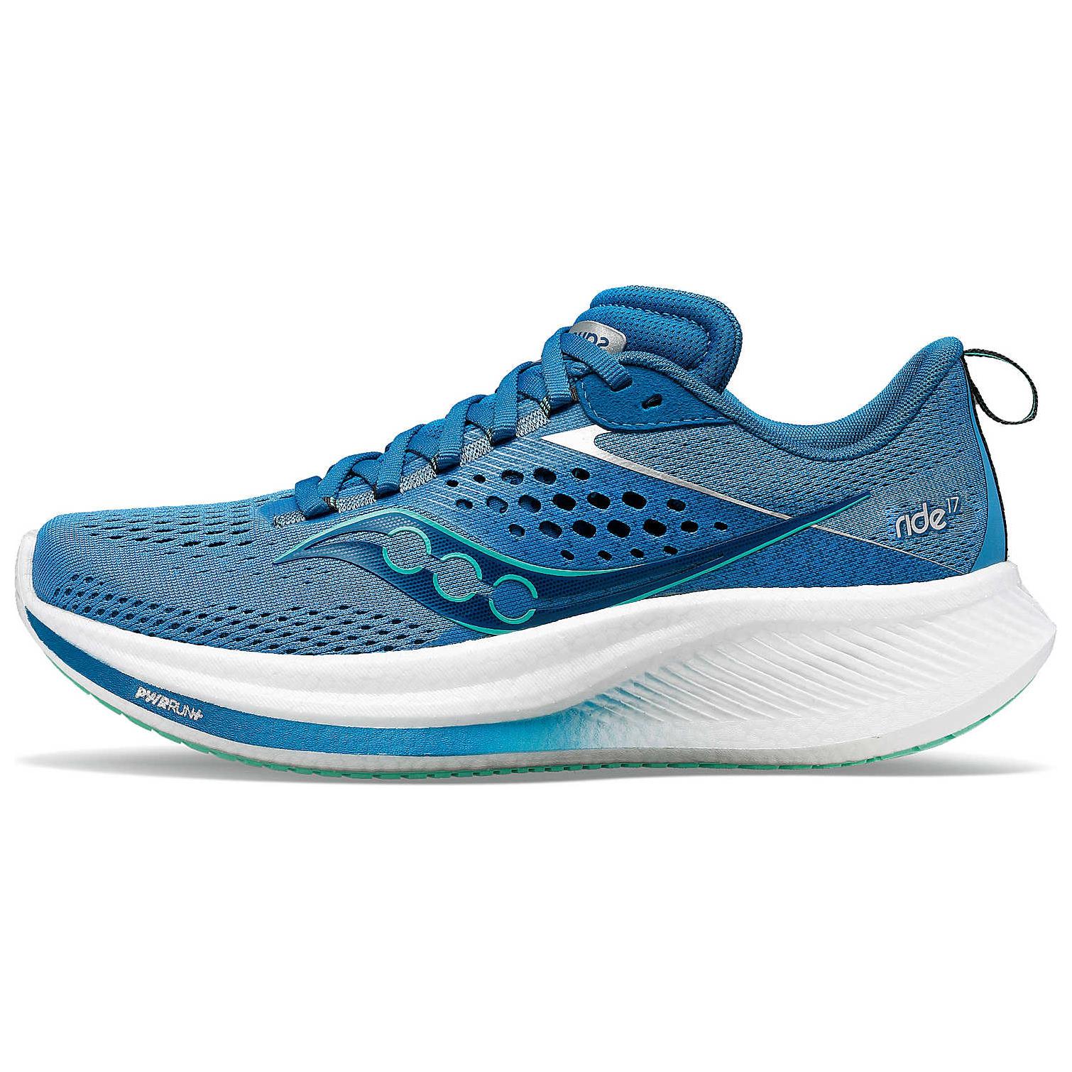 

Saucony Скользостойкие износостойкие низкие повседневные беговые кроссовки Women's Blue