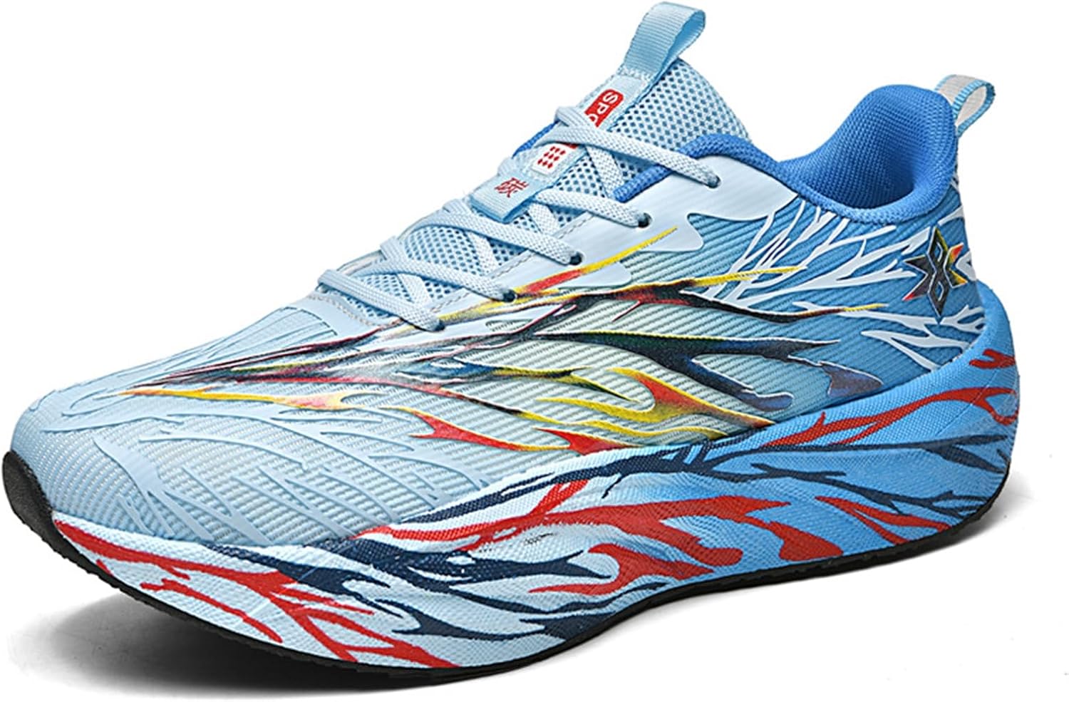 

Мужские кроссовки с сеткой, шнуровкой, круглым носком, толстой и мягкой подошвой, удобные для бега, с противоскользящей амортизацией, повседневные спортивные кроссовки, подходят для занятий спортом на кампусе, прогулок и тренажерного зала Negyan...