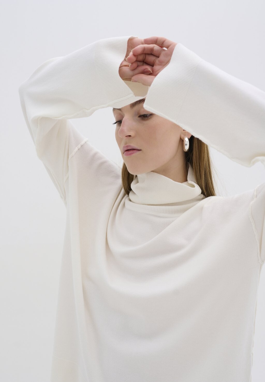 

Джемпер EMMA ROLLNECK My Essential Wardrobe, белый