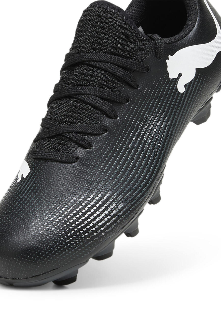 Футбольные бутсы Puma FUTURE 7 PLAY FG/AG JR для подростков, детские, 107734 02, черные — фото 4