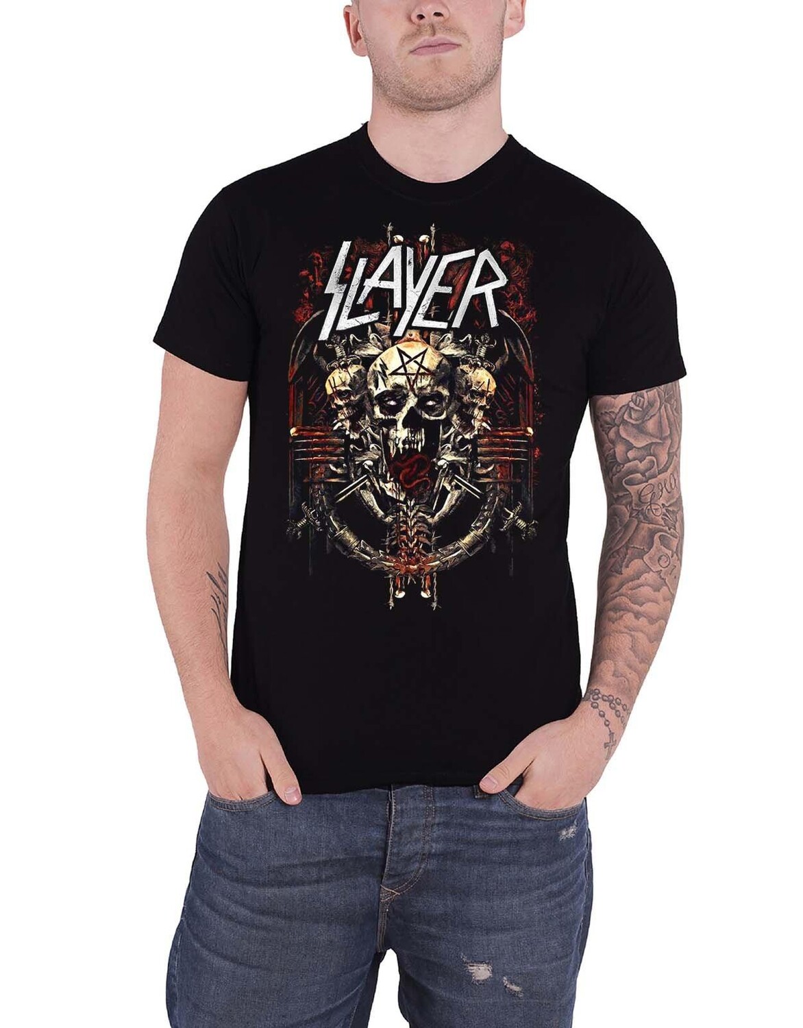 

Футболка «Демонический Адмат» Slayer, черный