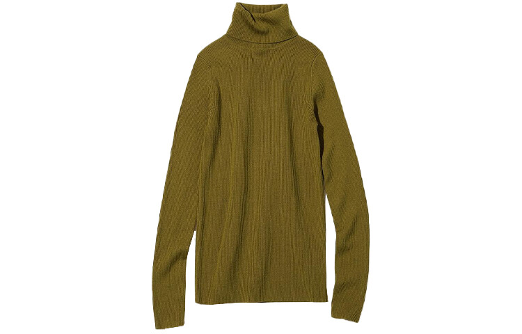 

Водолазка женский Uniqlo, оливковый, Зеленый, Водолазка женский Uniqlo, оливковый