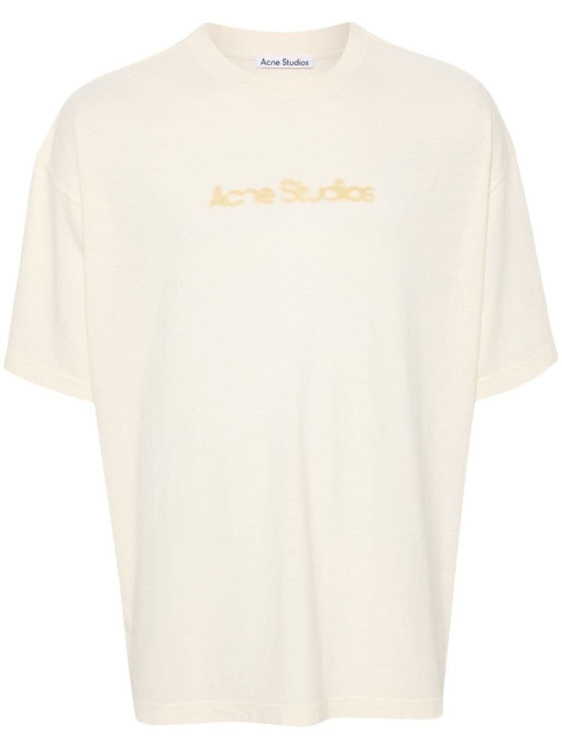 

Acne Studios футболка с логотипом, желтый