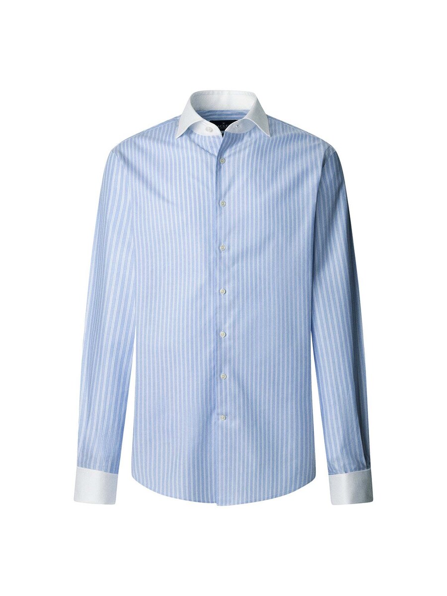 

Рубашка на пуговицах классического кроя Hackett London, Blue