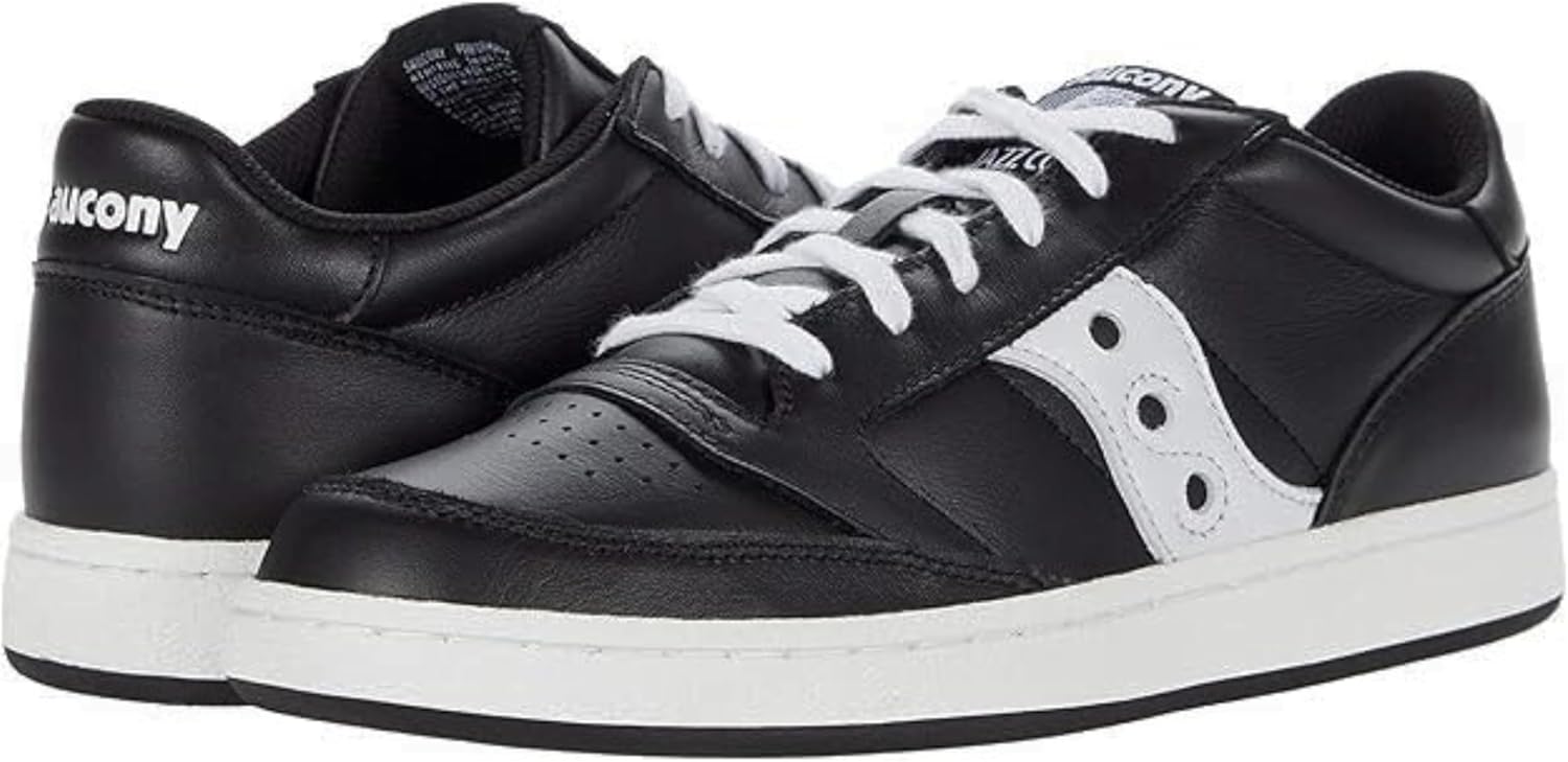 Кроссовки Saucony Jazz Court для взрослых, унисекс, черно-белый — фото 3