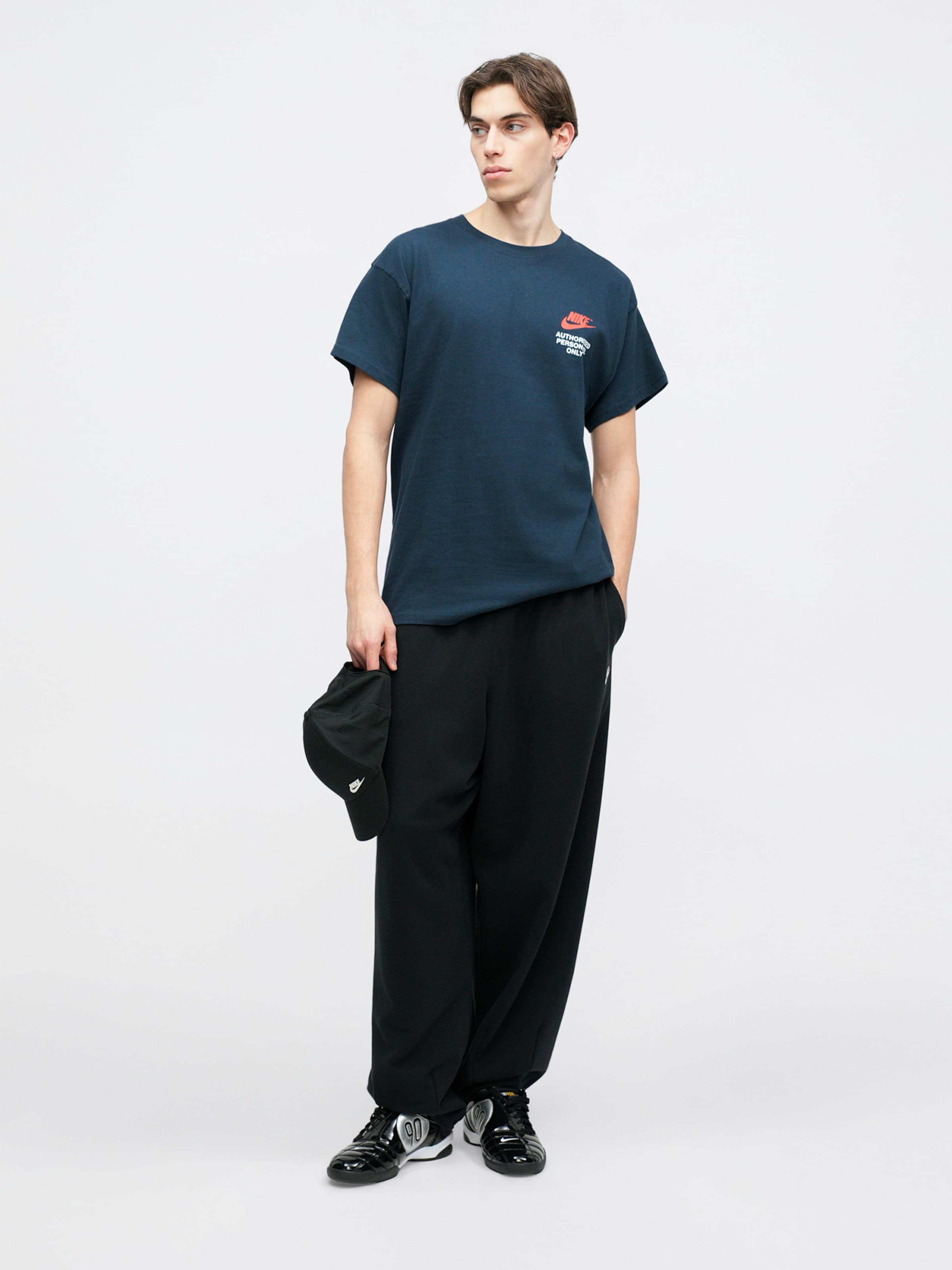 Nike Sportswear Футболка в темно-синем цвете — фото 4
