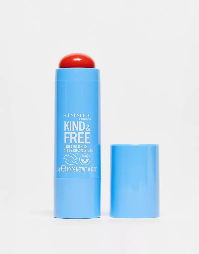 

Губная помада Rimmel London Kind & Free Multi-Stick 004 в цвете «Мандариновая мечта» (Солнечный коралл)