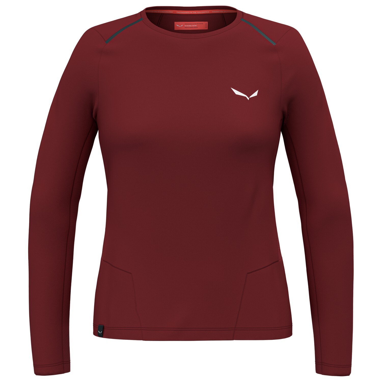 

Функциональная рубашка Salewa Women's Pedroc Dry L/S Tee, цвет Syrah
