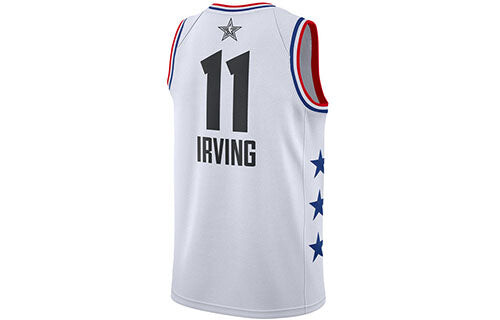 Майка Air Jordan NBA 2019 All-Star Boston Celtics Kyrie Irving 11 Jersey White, белый — фото 2