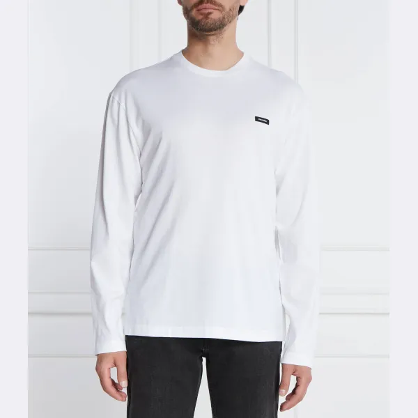 

Комфортная посадка с длинным рукавом Calvin Klein, белый